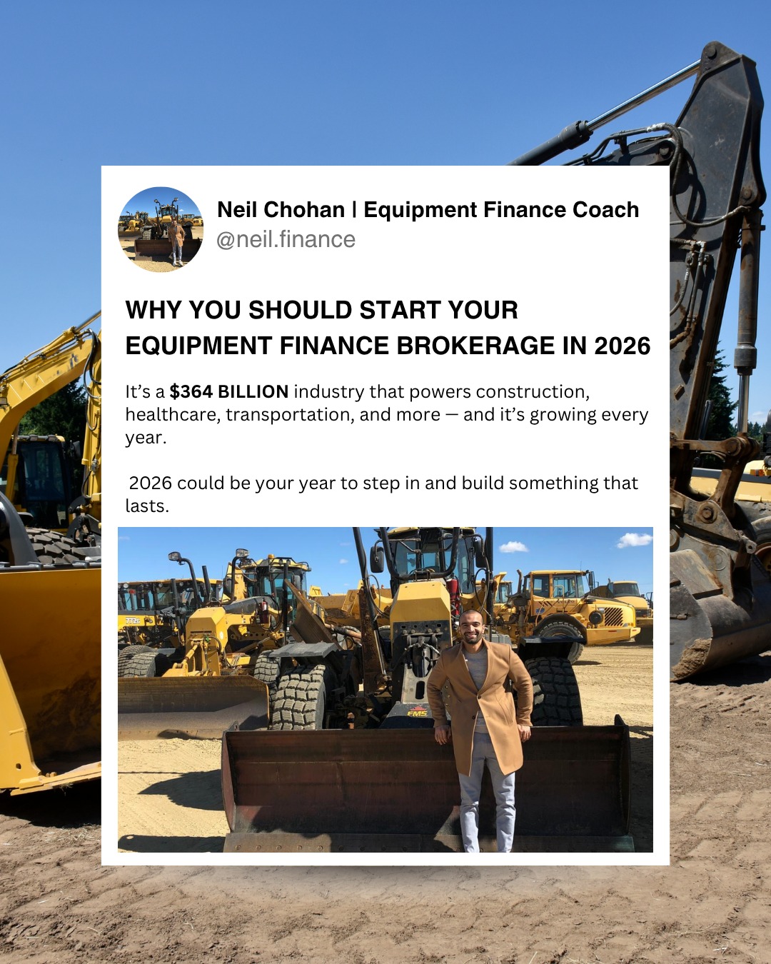 Neil.Finance Facebook ad: 2026 is right around the corner, and the…