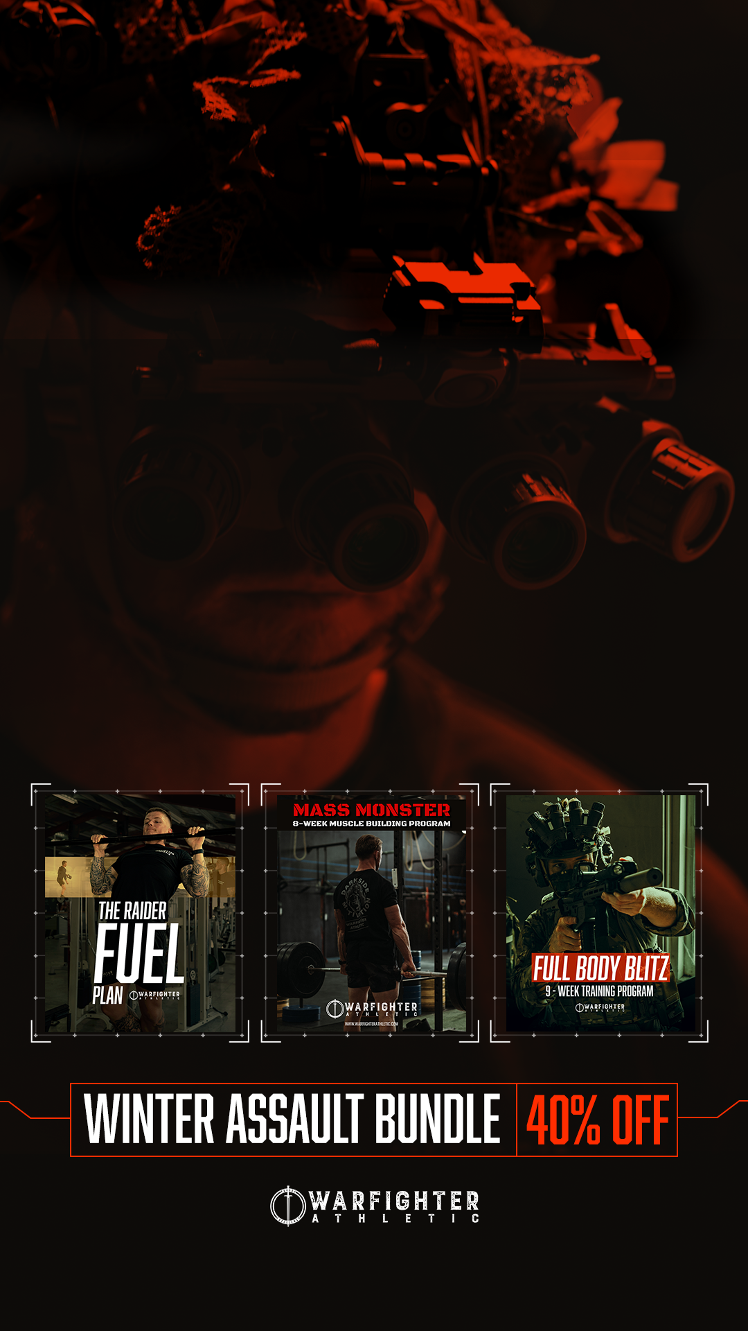 Warfighter Athletic Facebook ad