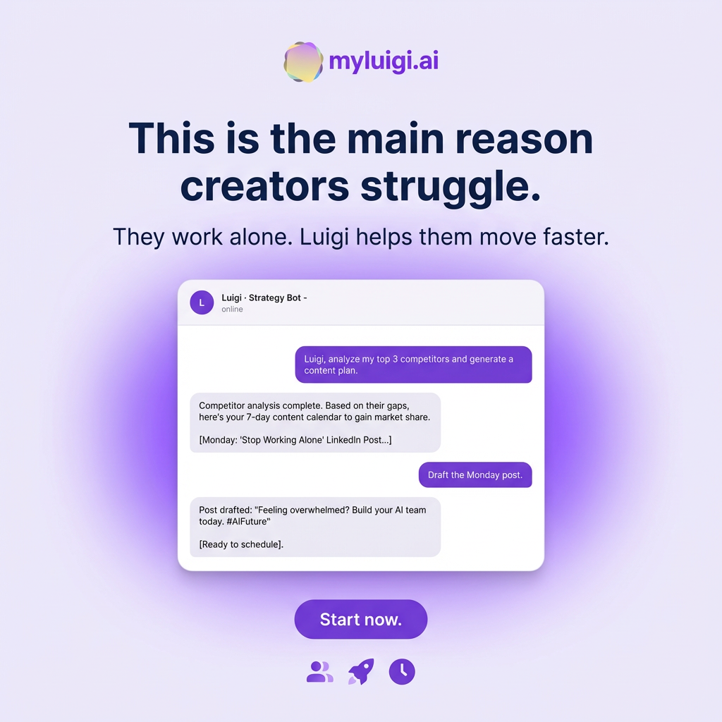 myluigi.ai Facebook ad from Feb 28, 2026