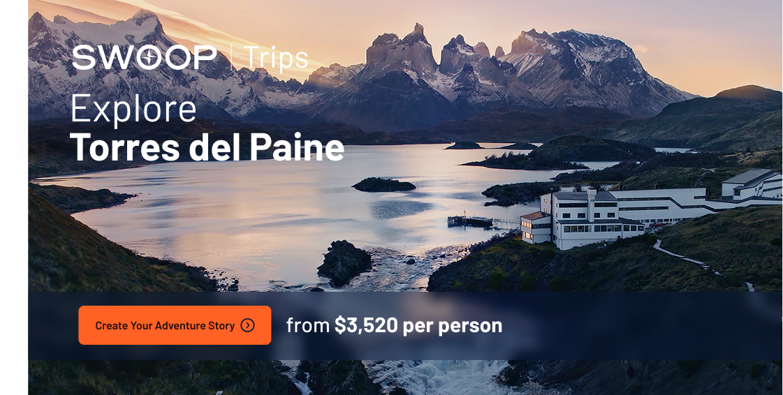 Swoop Patagonia Facebook ad