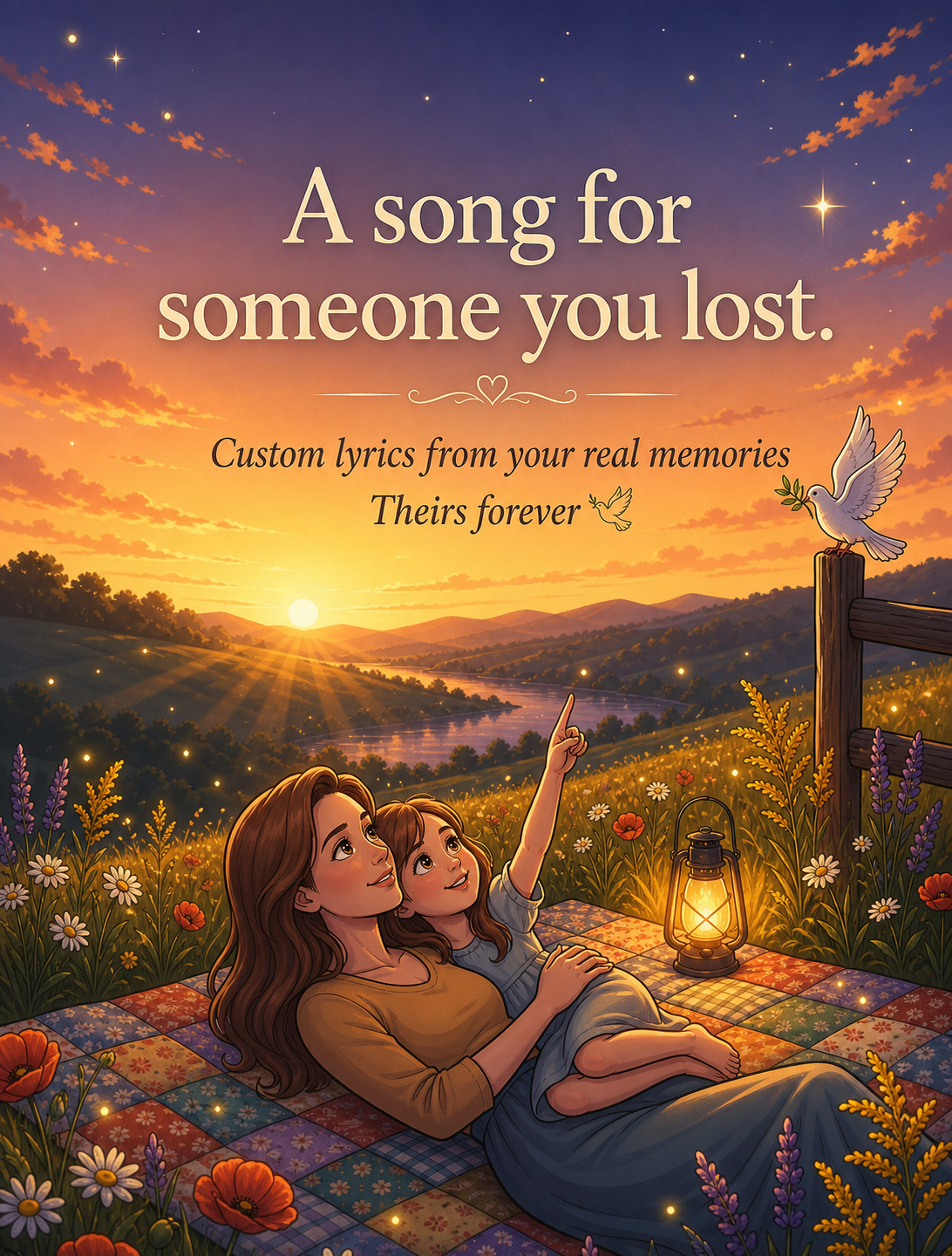 RememberMe.fm Facebook ad: Celebrate the Memories You Shared