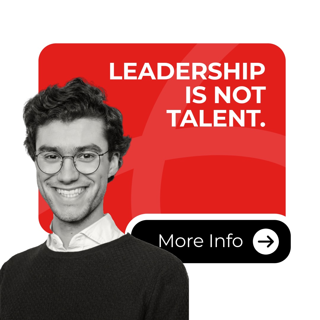 Iscte Business School Facebook ad: Leadership is not talent.