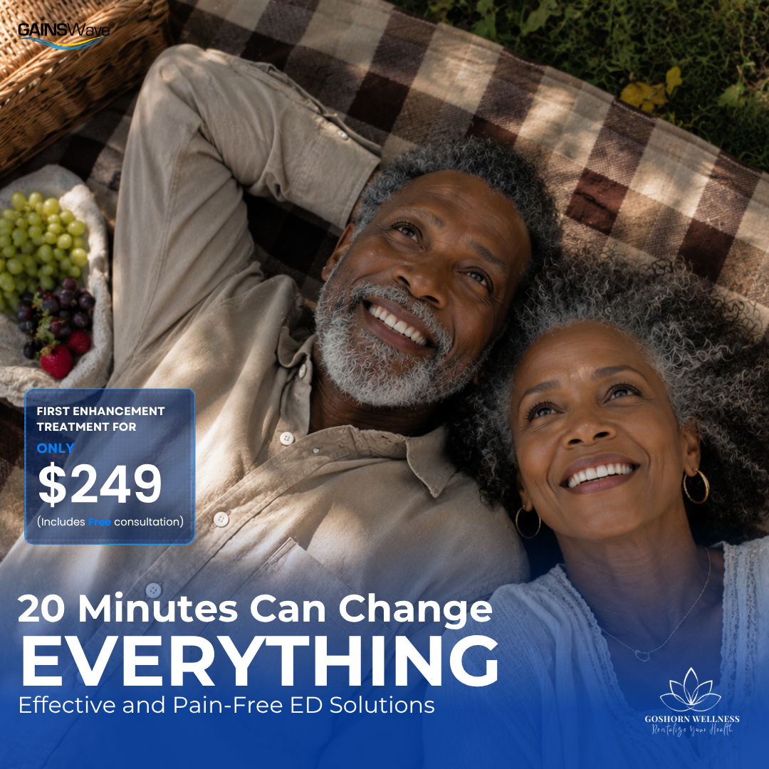 Goshorn Wellness Facebook ad: Webster’s Men’s Health Breakthrough