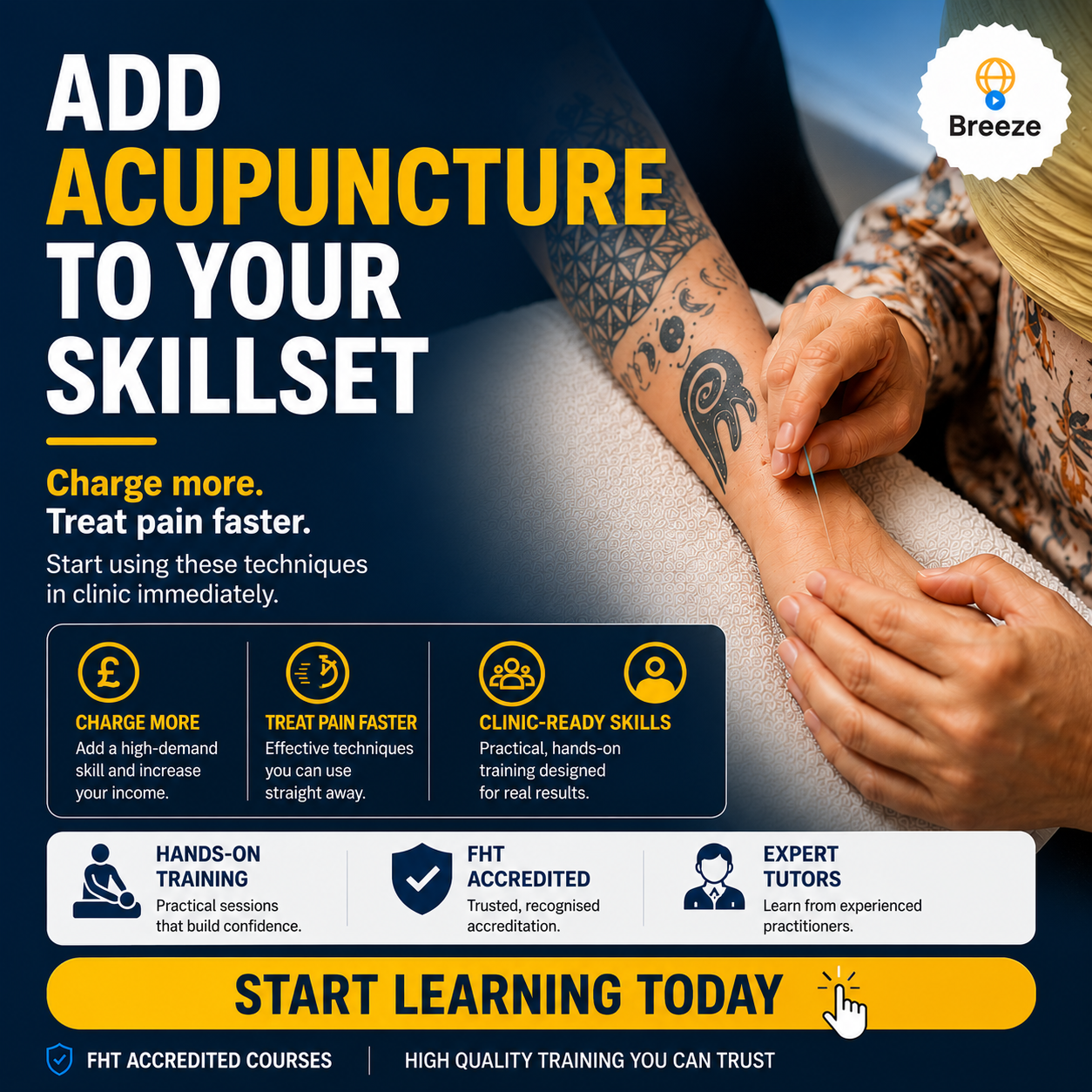 Breeze Academy Facebook ad