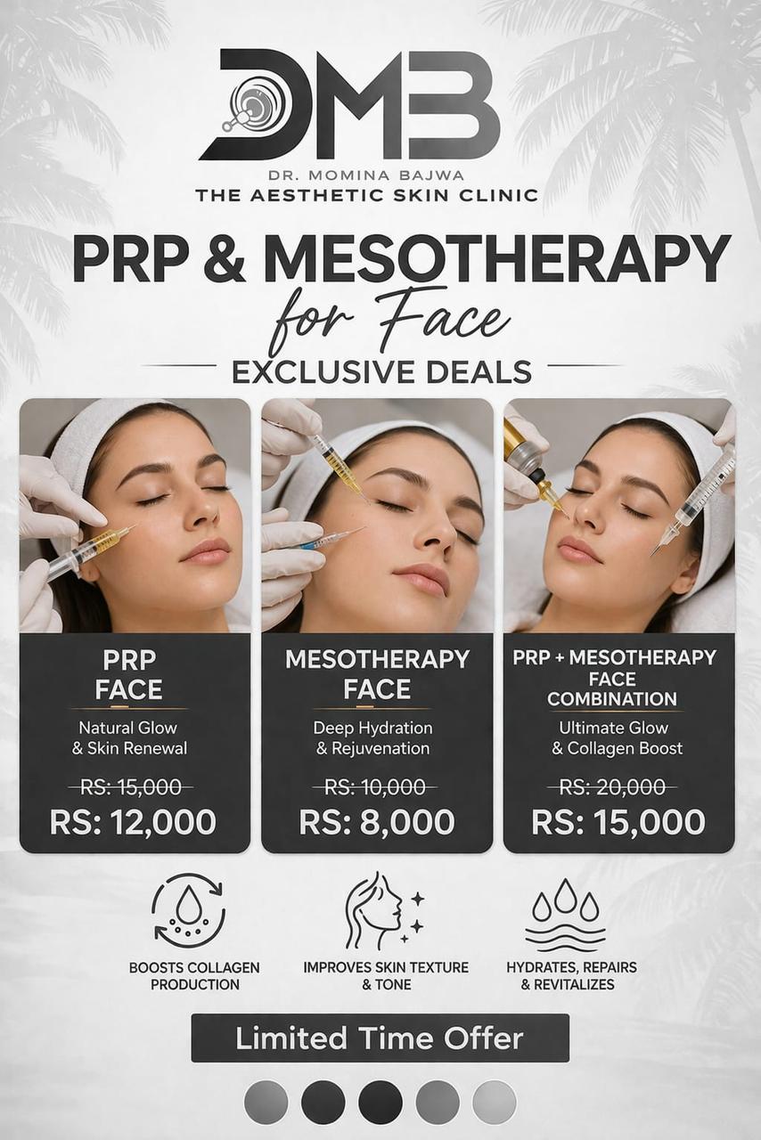 DMB The Aesthetic Skin Clinic Facebook ad: Transform your skin & hair with advanced aesthetic…