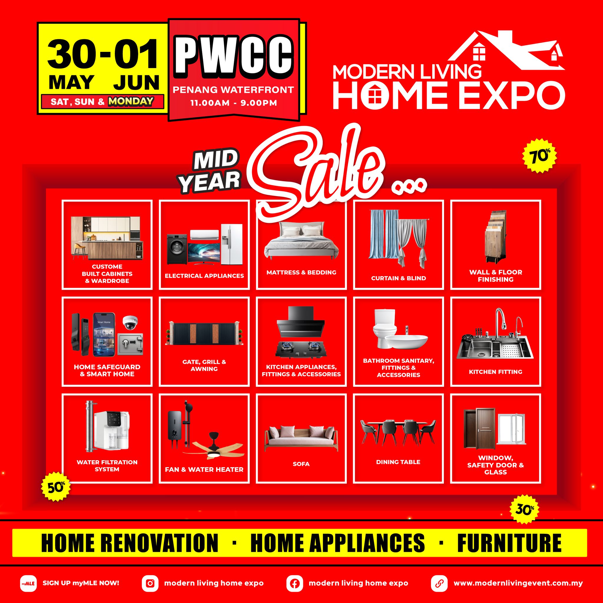 Modern Living Home Expo Facebook ad