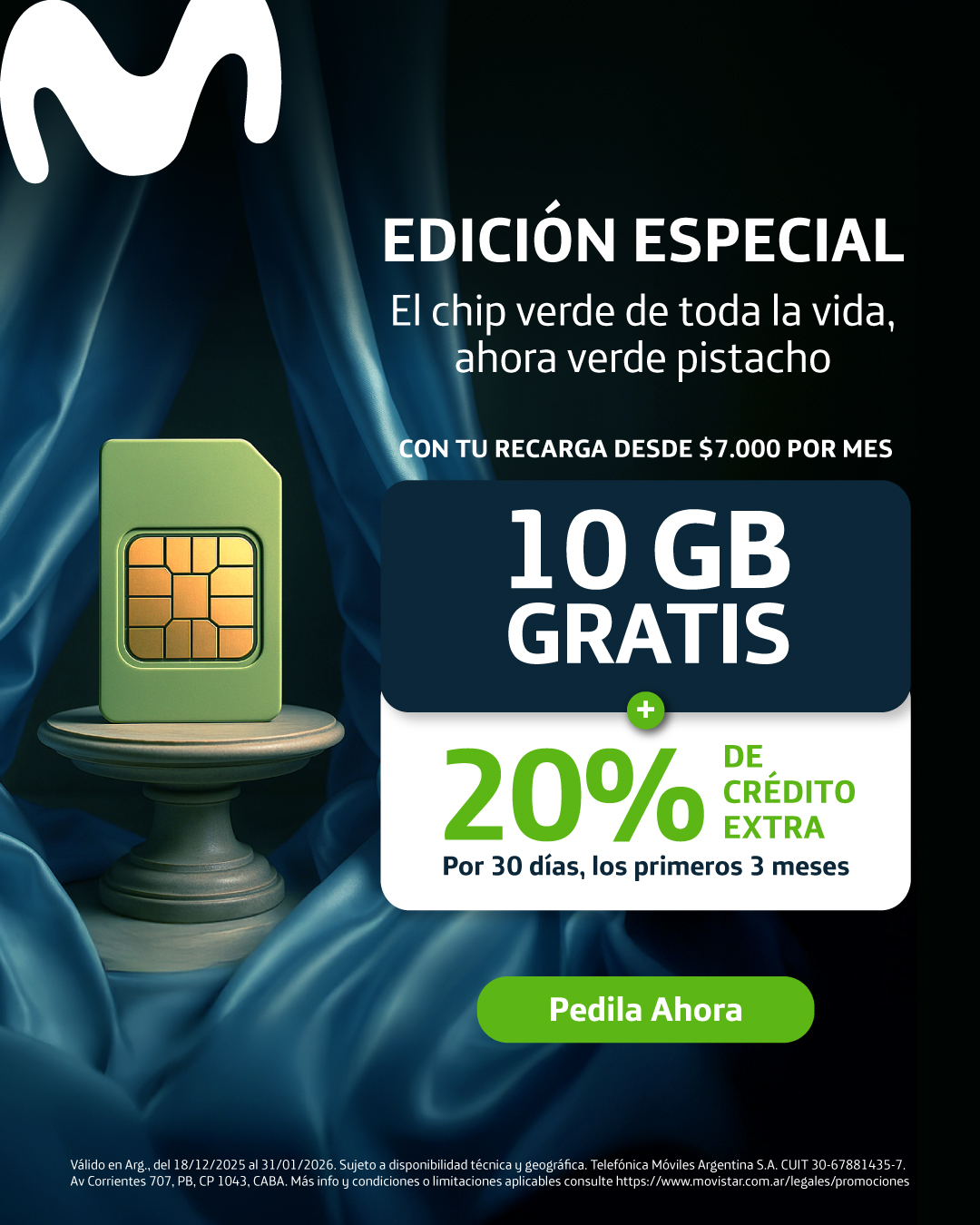 Movistar Argentina Facebook ad