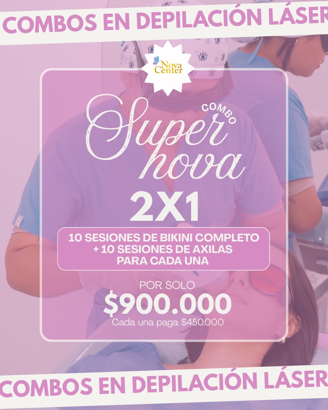 Novacenter Cali Facebook ad: Llego en mes en que todo se disfruta…