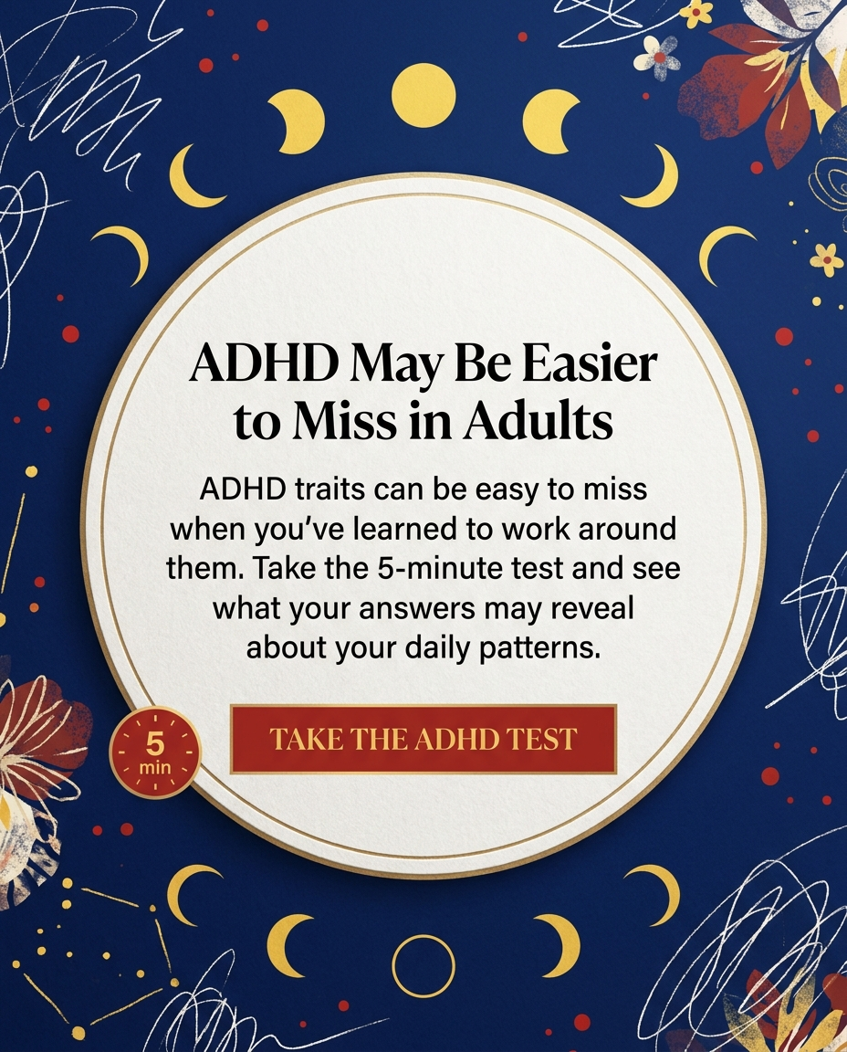 ADHD Clarity Test Facebook ad