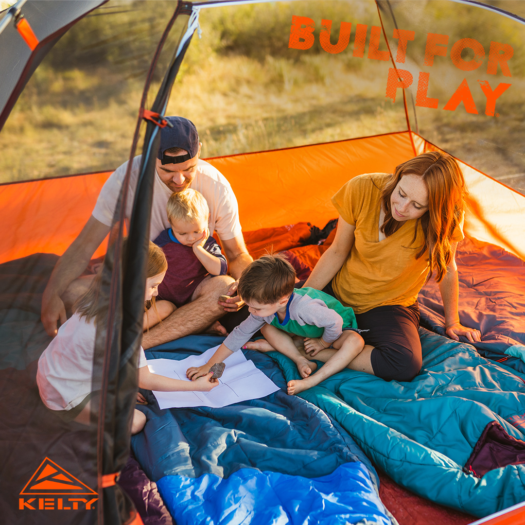 Kelty Facebook ad: A PLACE TO REST & SPACE FOR WHATEVER'S…