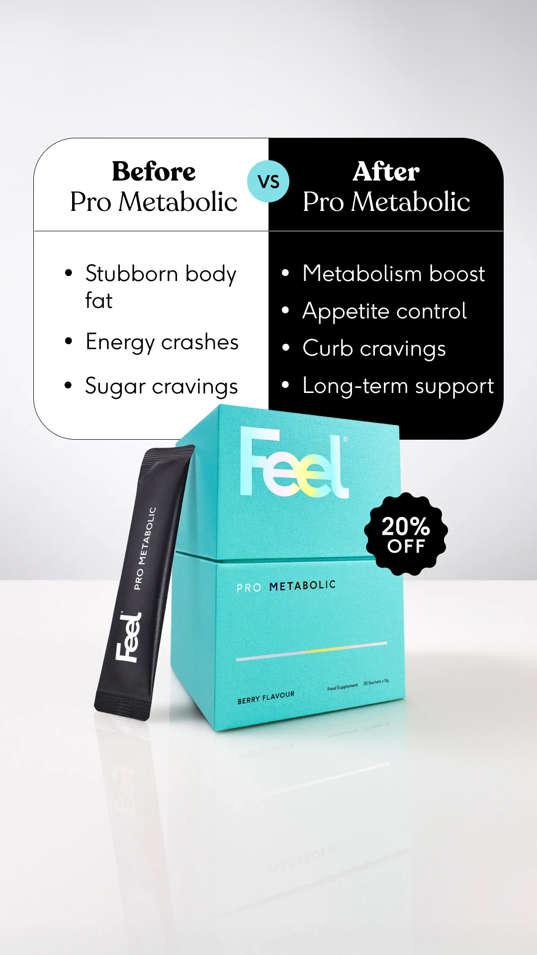 Feel Facebook ad