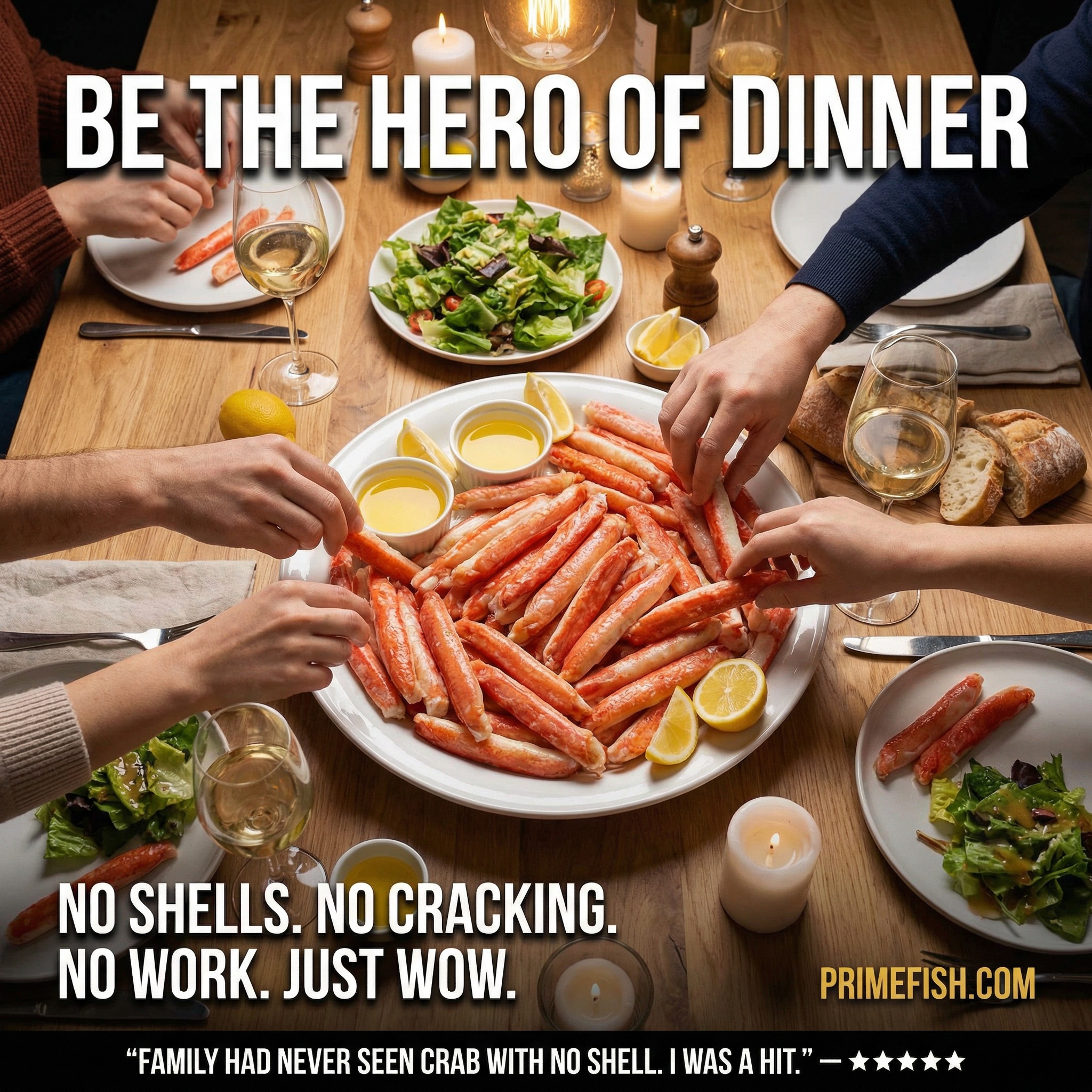 PrimeFish Seafood Co. Facebook ad