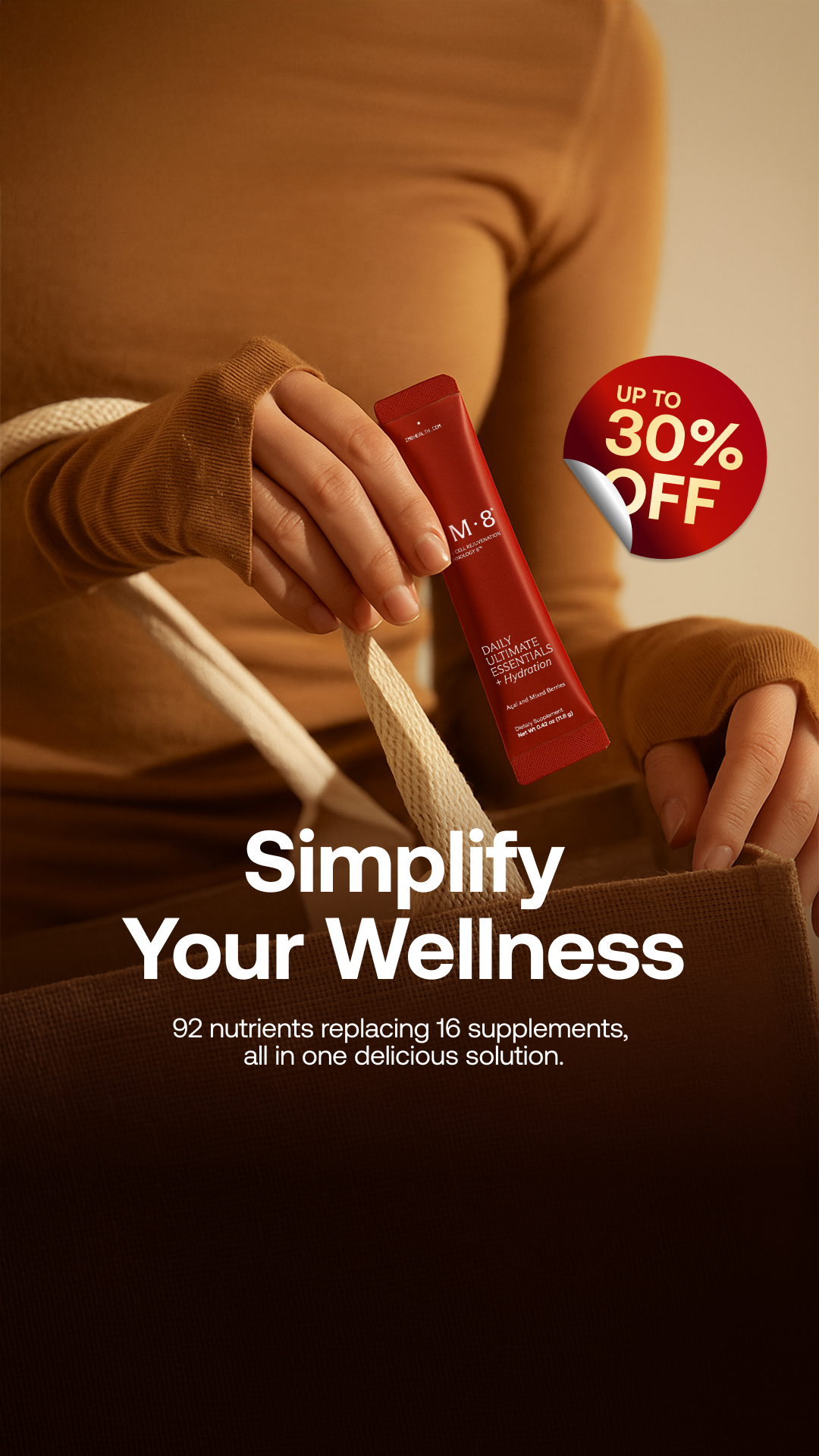 IM8 Health Facebook ad