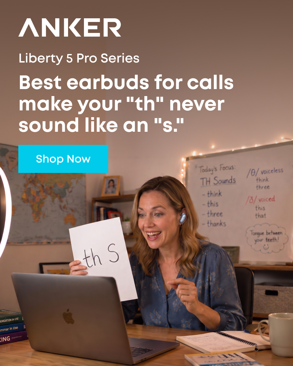 soundcore Facebook ad: Best Earbuds for Calls