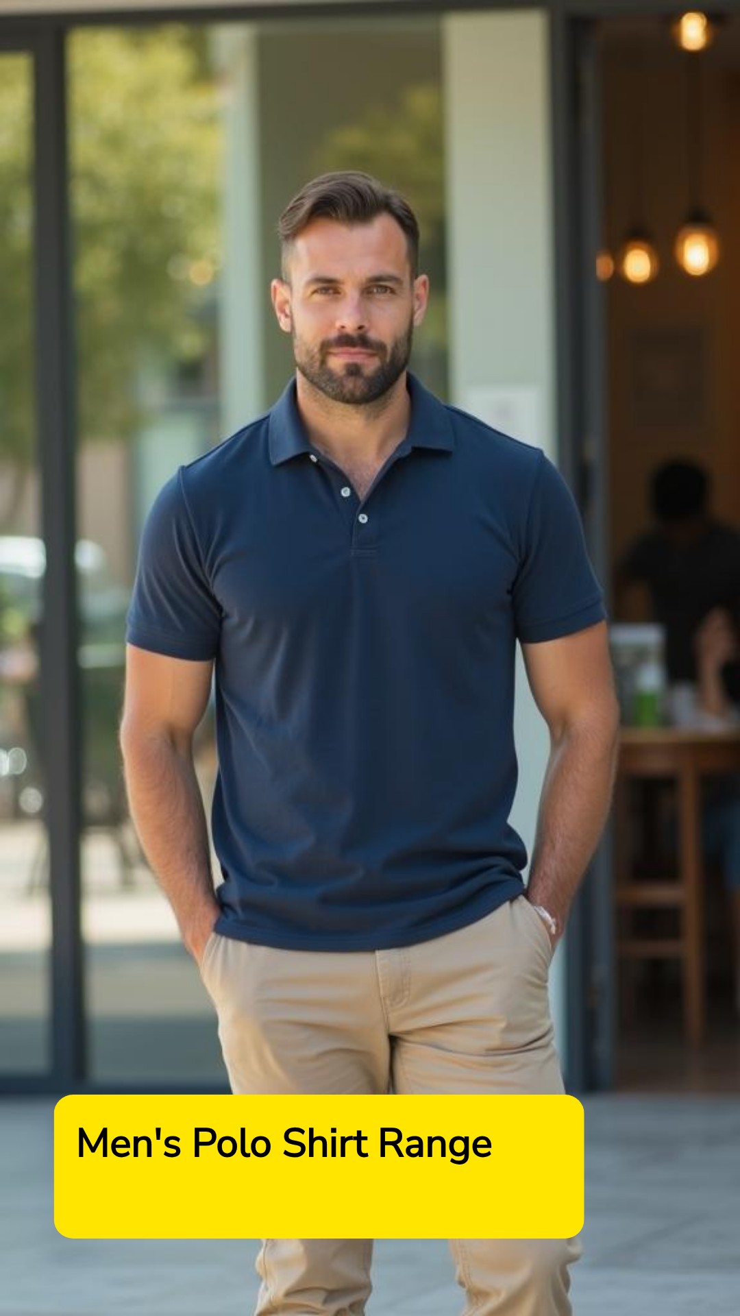 SearchArena Trend Facebook ad: Men's Polo Shirt Range
