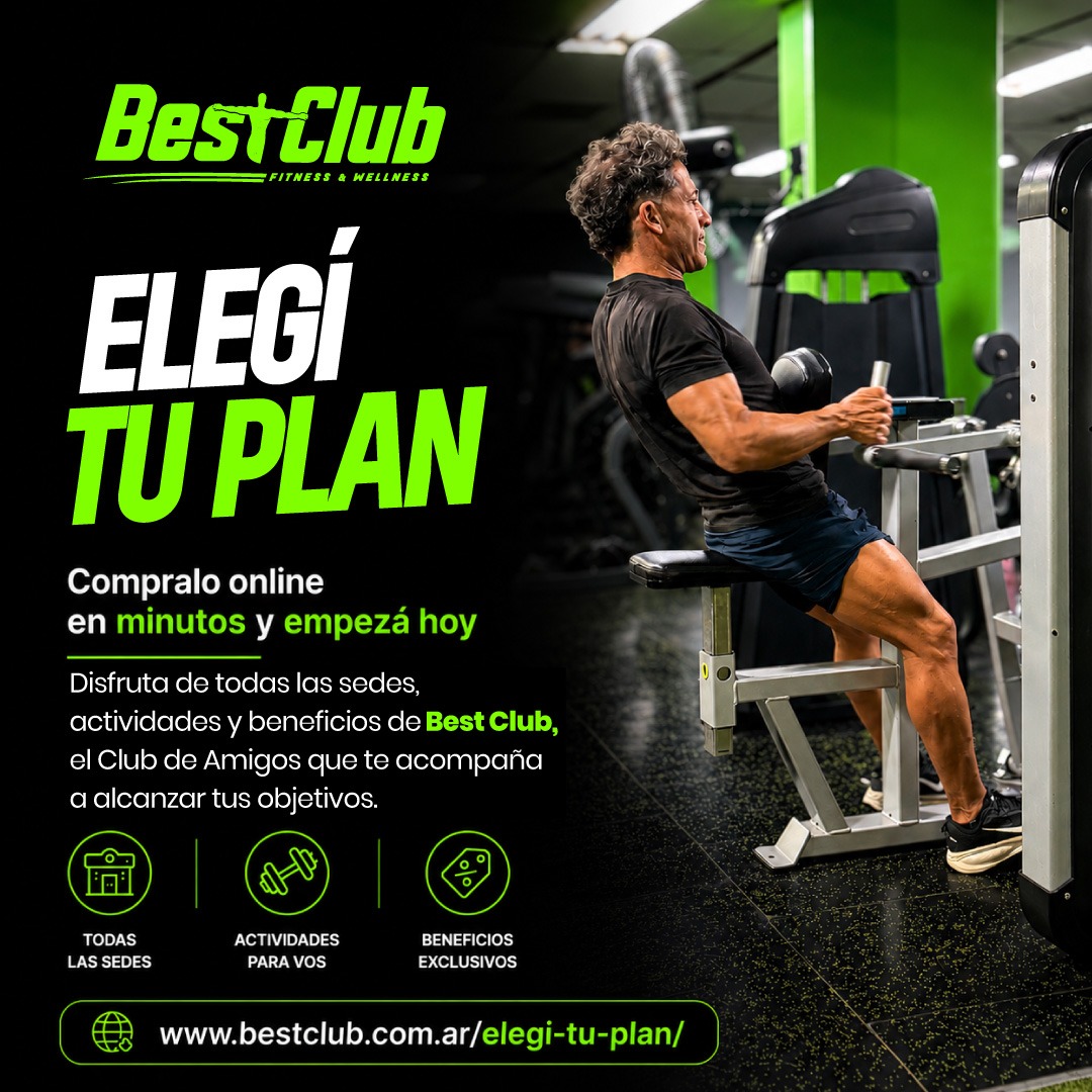 BestClub Facebook ad: Elegí tu plan