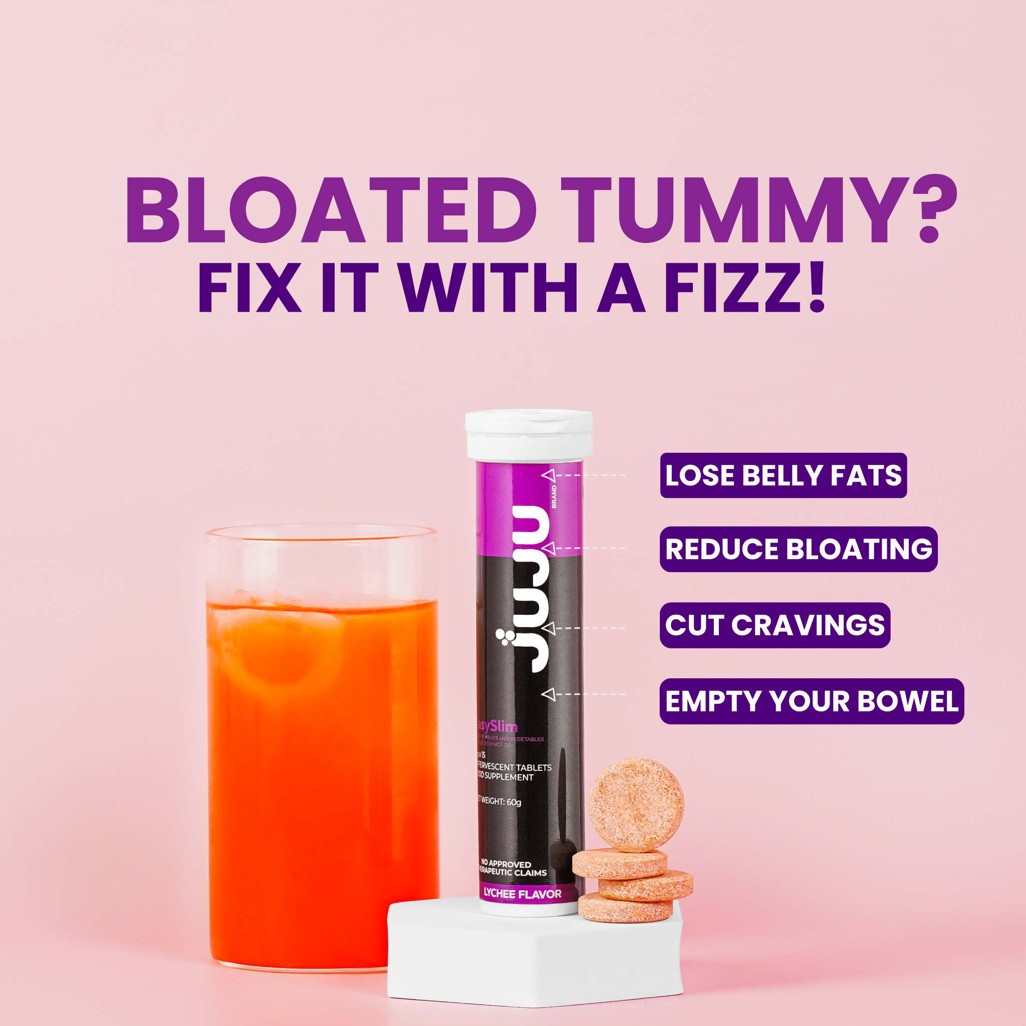 Juju EasySlim Facebook ad: Feel Lighter Every Day