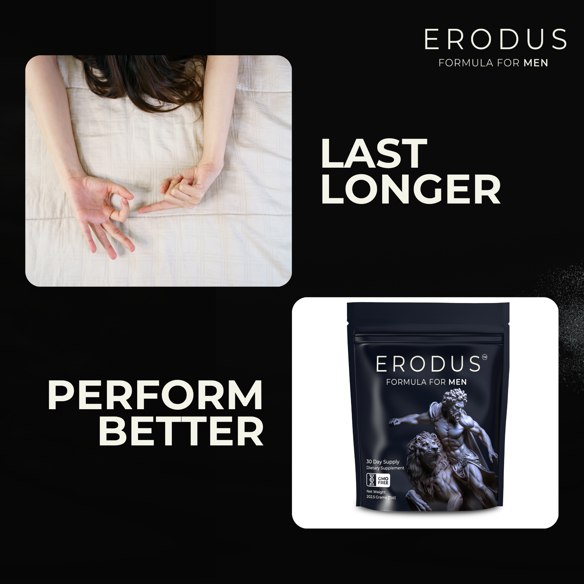 Erodus Formula For Men Facebook ad