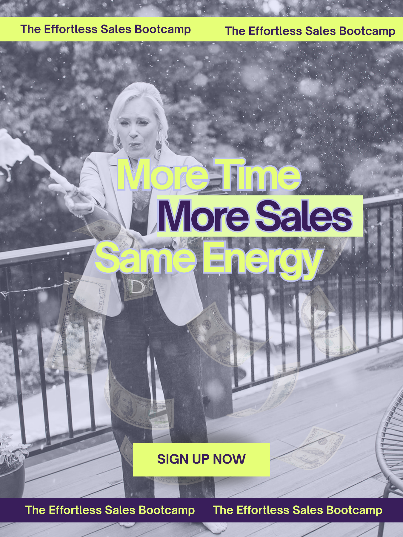 Joanne Bolt Facebook ad: 5 Day Sales Bootcamp