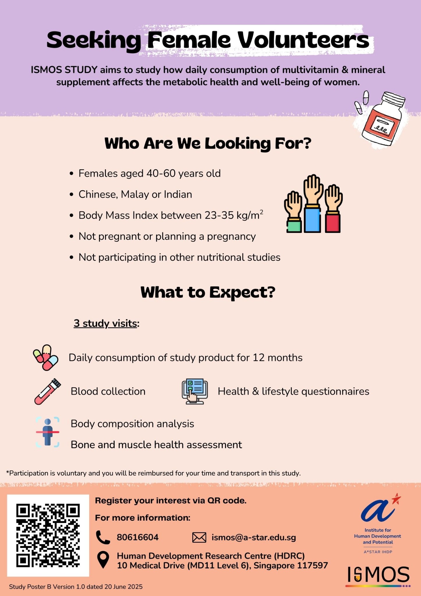Shaping Future Through Science Facebook ad: Register your interest with us now!