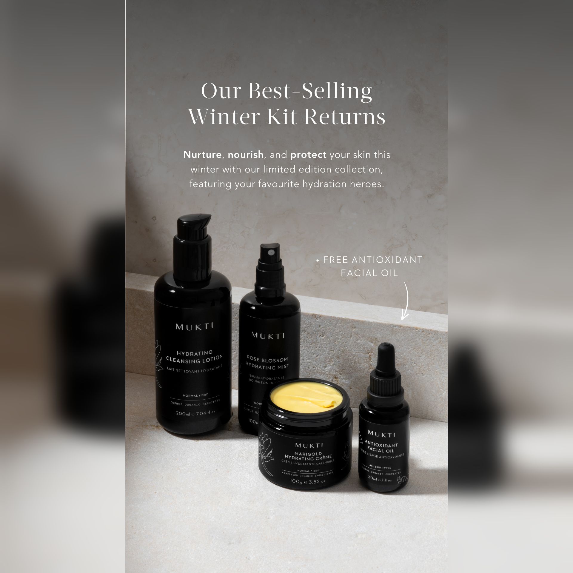 Mukti Organics Facebook ad