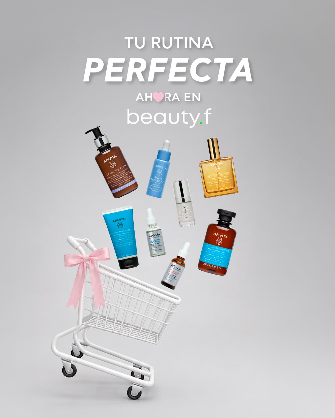 Apivita Facebook ad: Tu rutina perfecta ya te está esperando.