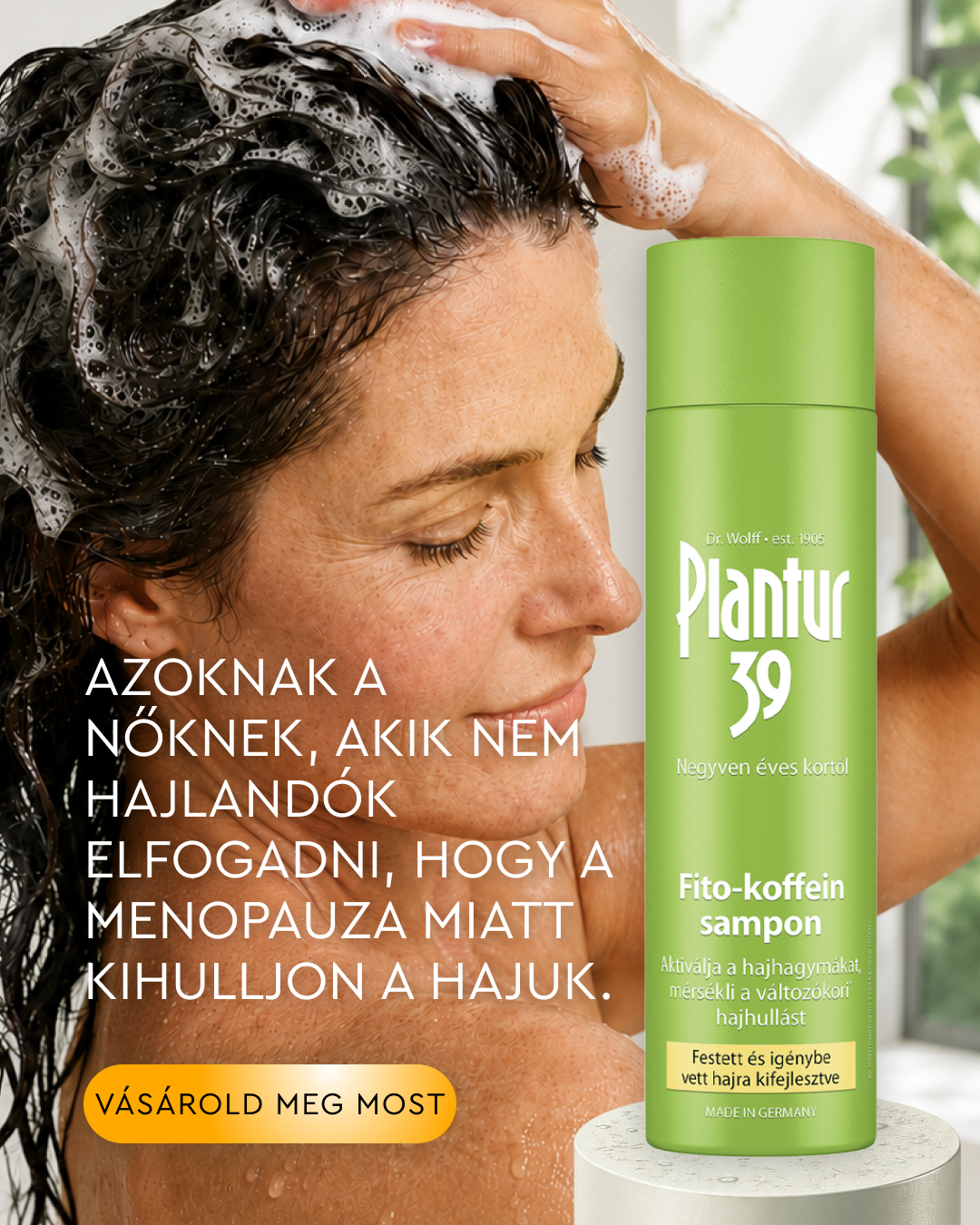 Plantur Facebook ad: A dúsabb és teltebb hajért