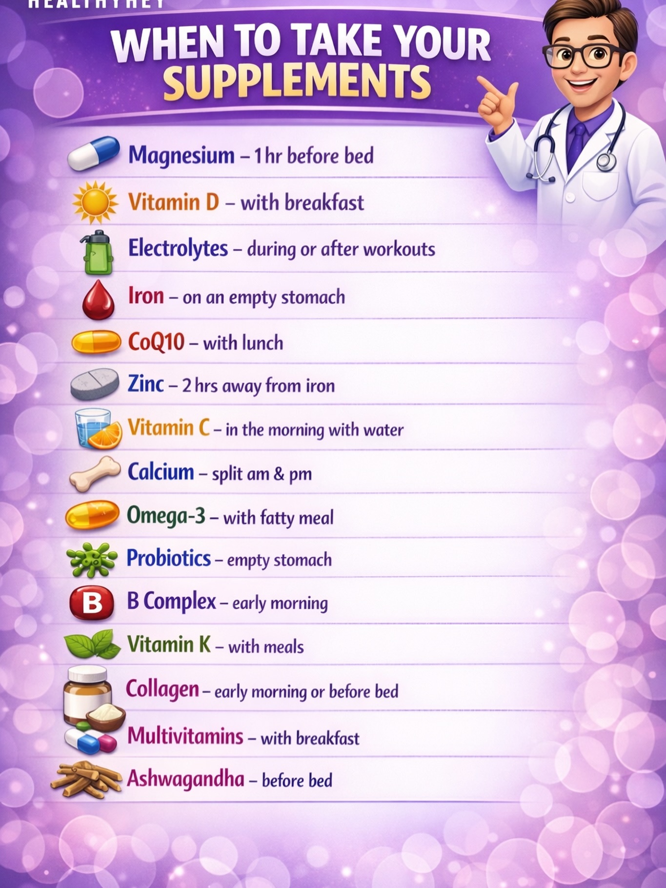 HealthyHey Nutrition Facebook ad