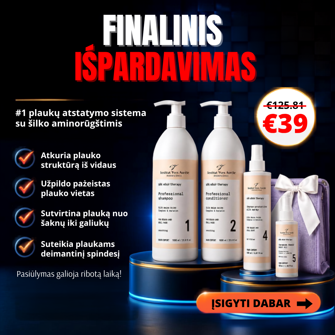 Derma DNA Lietuva Facebook ad: Plaukai, švelnūs lyg šilkas