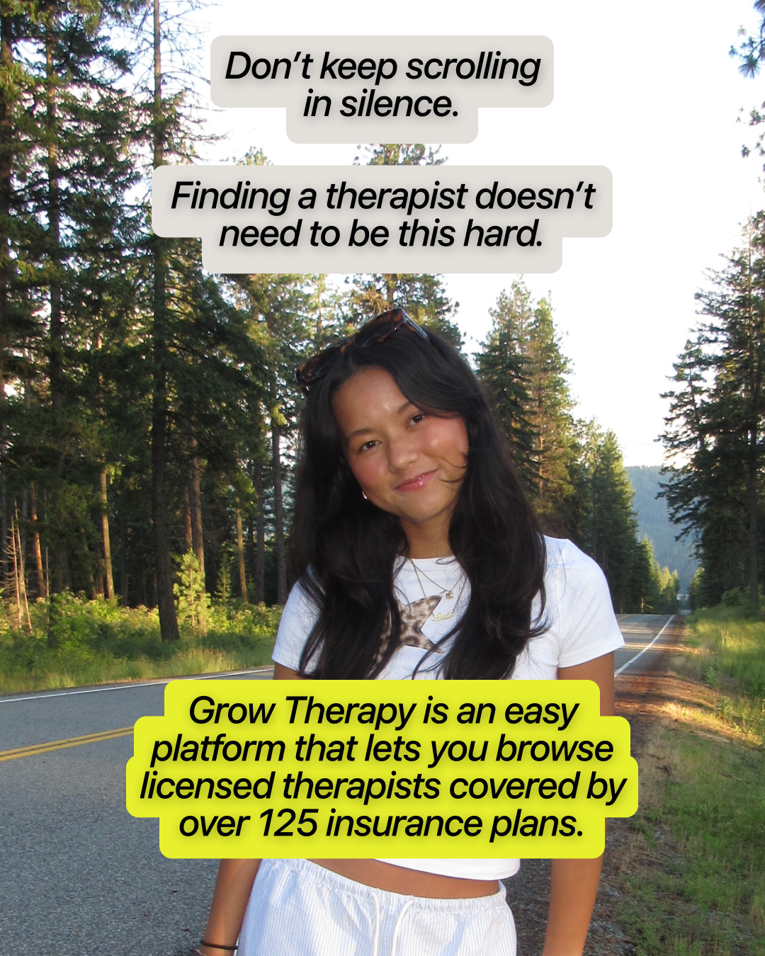 Grow Therapy Facebook ad