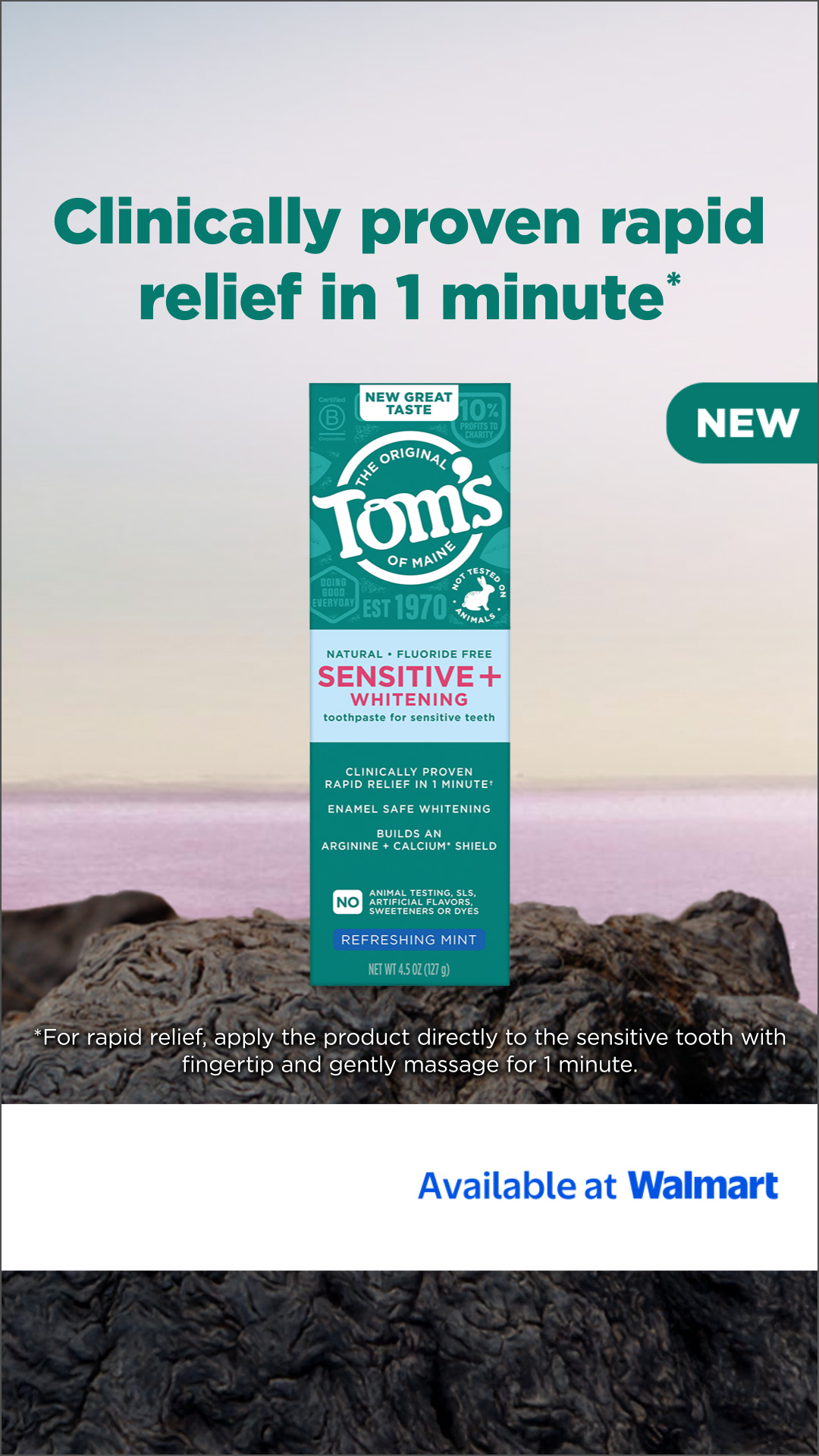 Tom's Of Maine Facebook ad