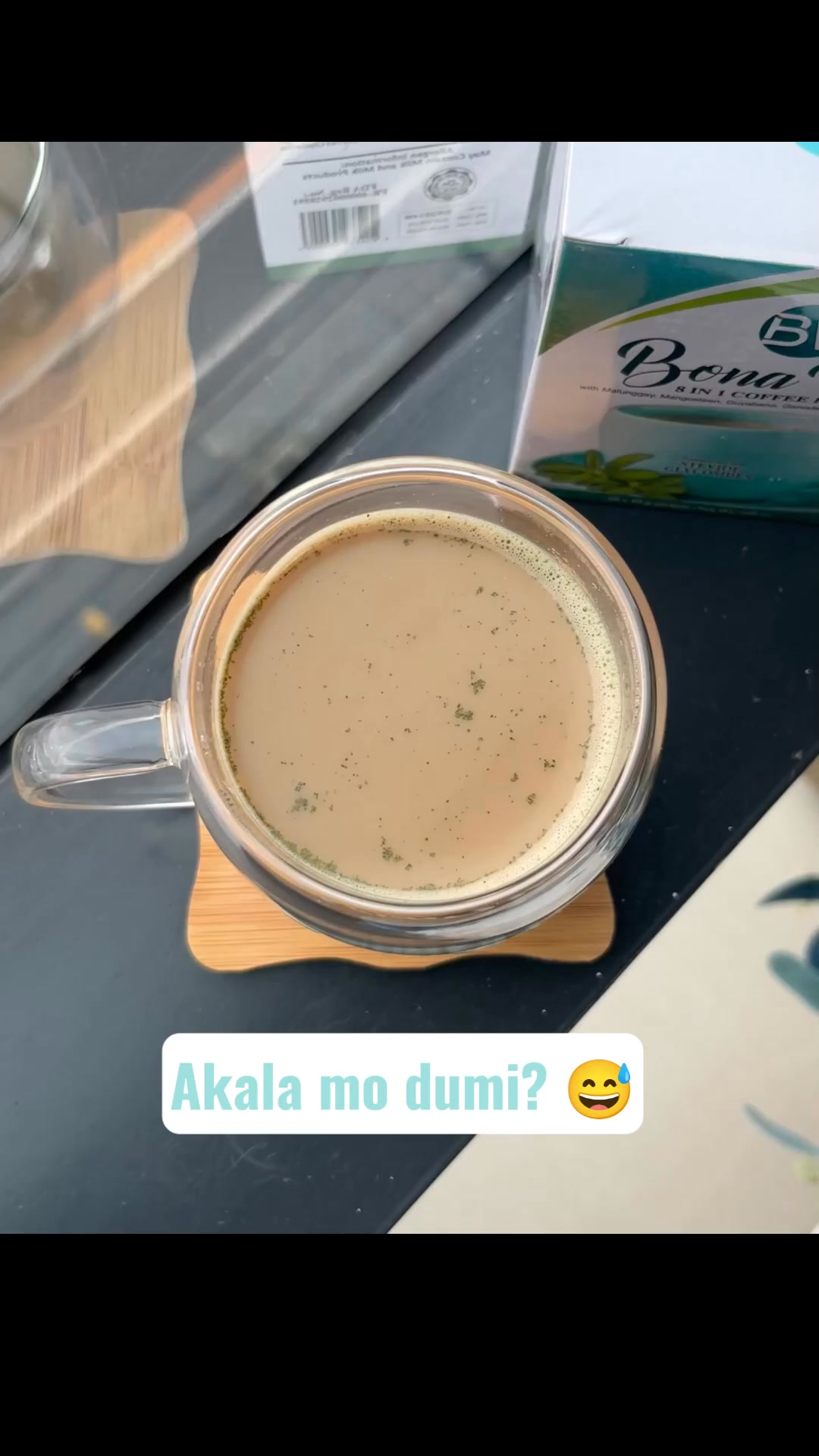 Bona Vita Worldwide Facebook ad: May malunggay sa kape?