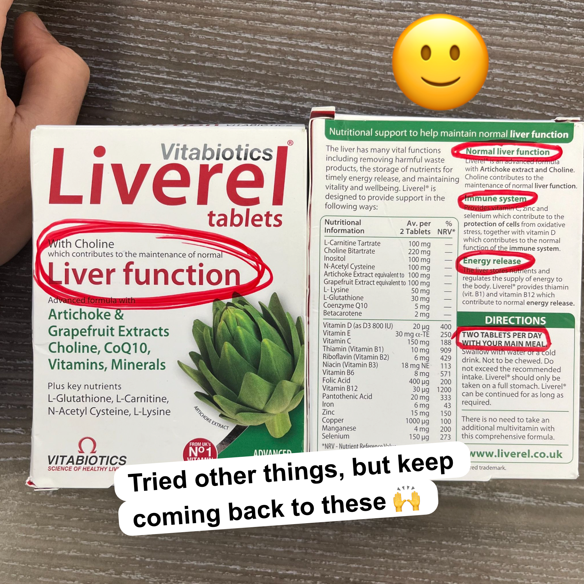 Vitabiotics Facebook ad