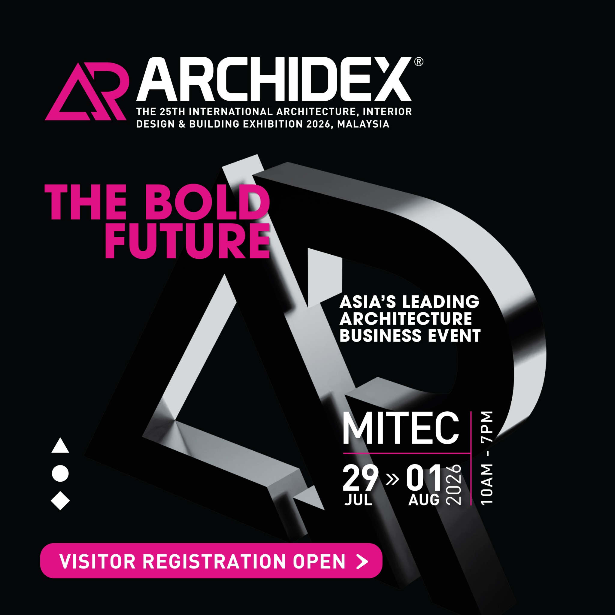 ARCHIDEX Facebook ad: Register Visit To ARCHIDEX