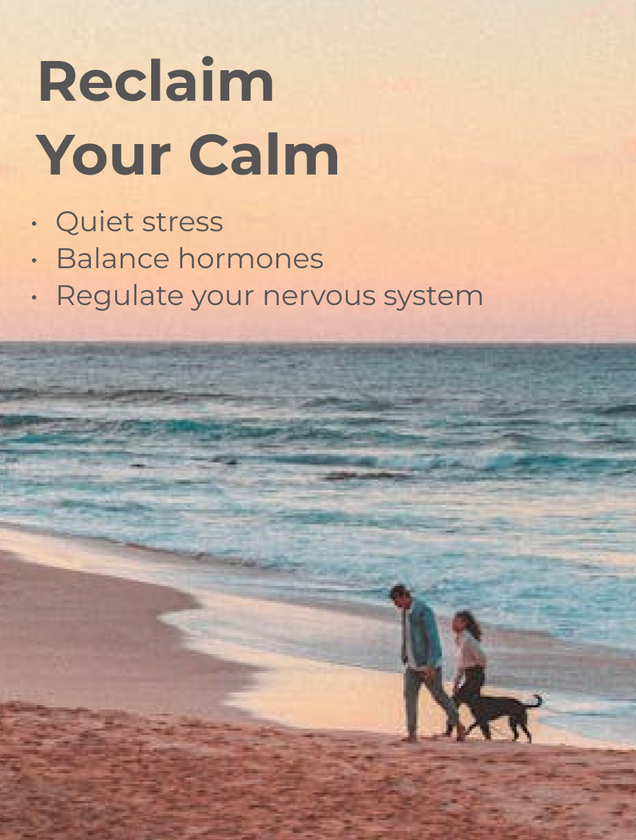 Aegis Formulas Facebook ad: Calm Your Body. Clear Your Head.