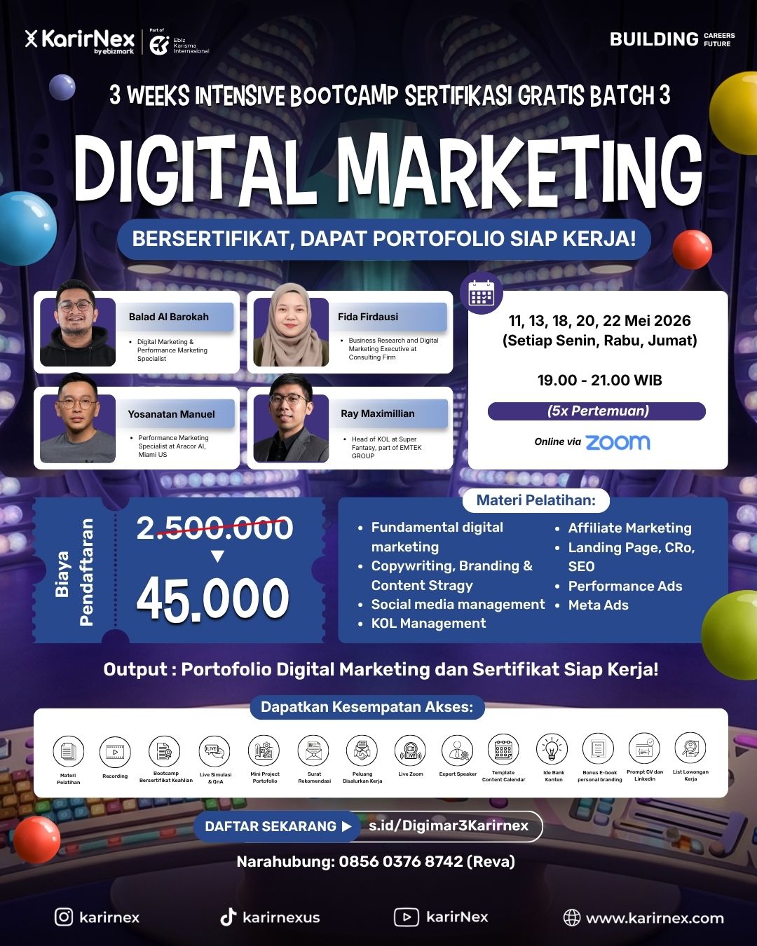 KarirNex Facebook ad