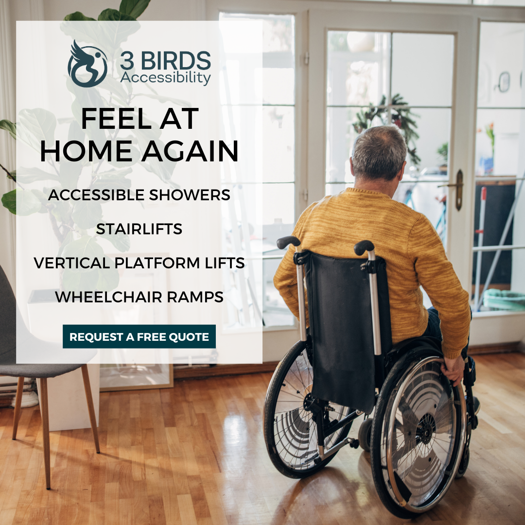 3 Birds Accessibility Facebook ad