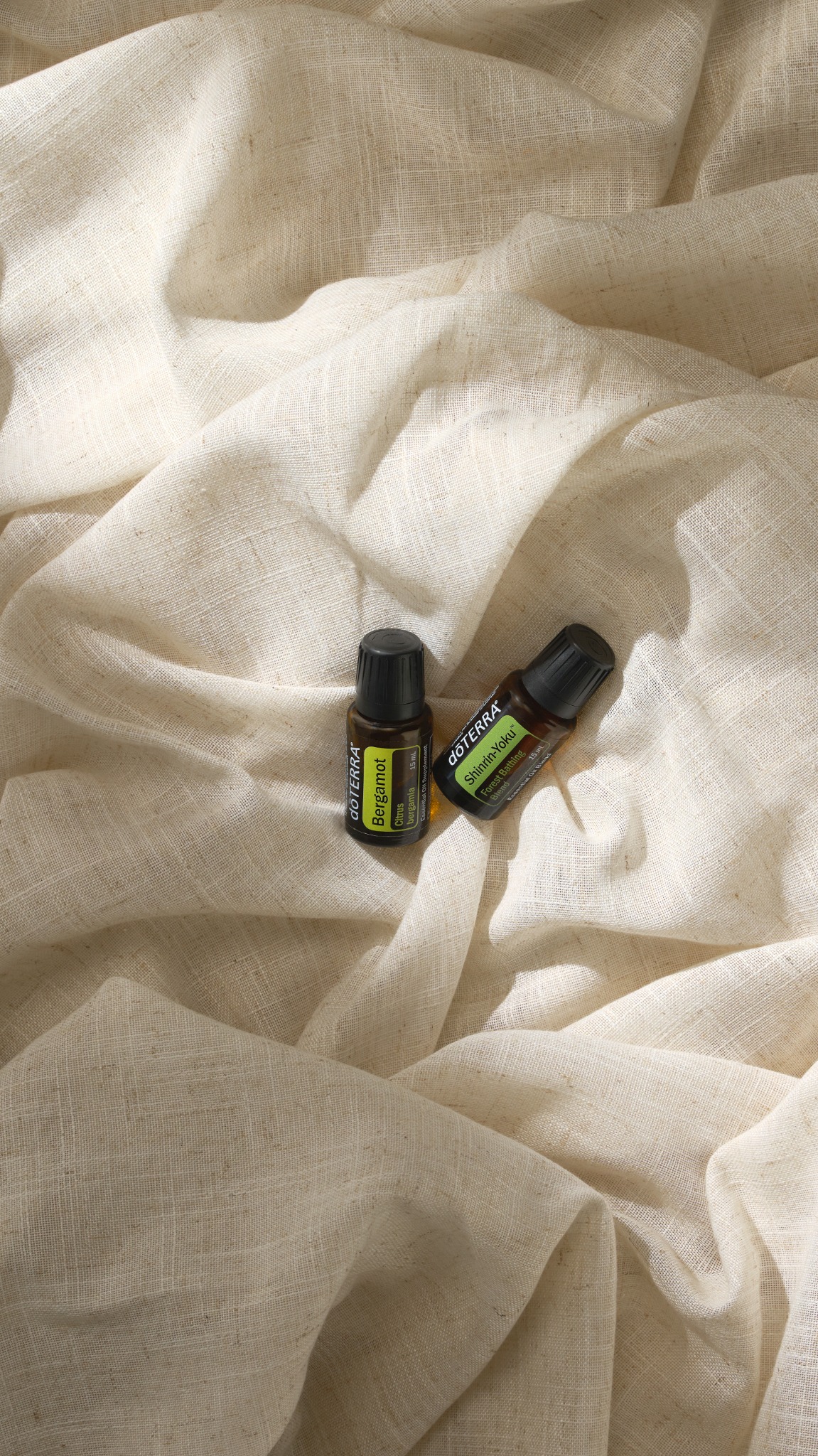 doTERRA Essential Oils USA Facebook ad: Free Bergamot & Shirin-Yoku