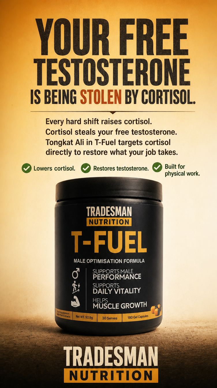 Tradesman Nutrition Facebook ad