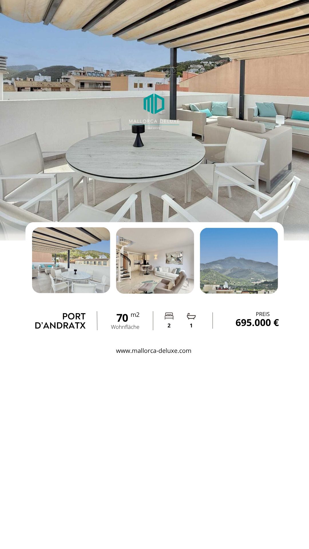 Mallorca Deluxe Real Estate Facebook ad