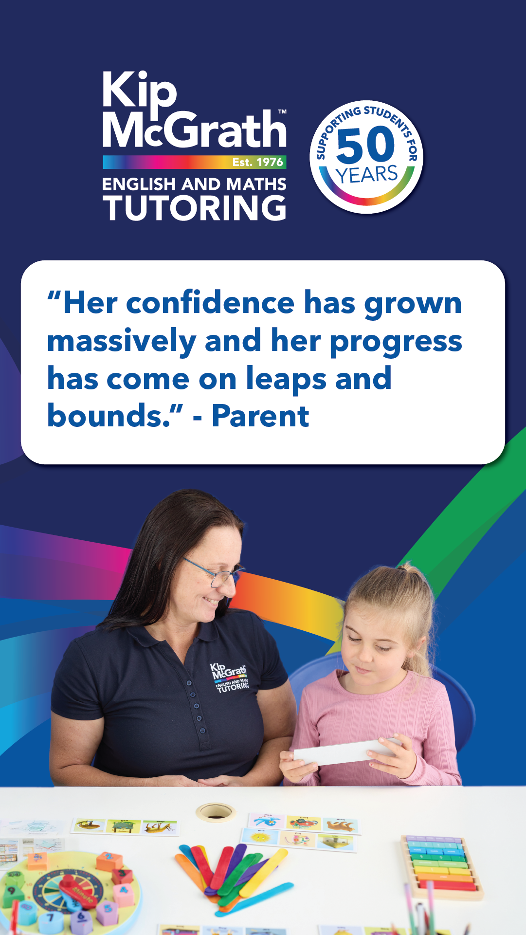 Kip McGrath Education Centres Australia Facebook ad