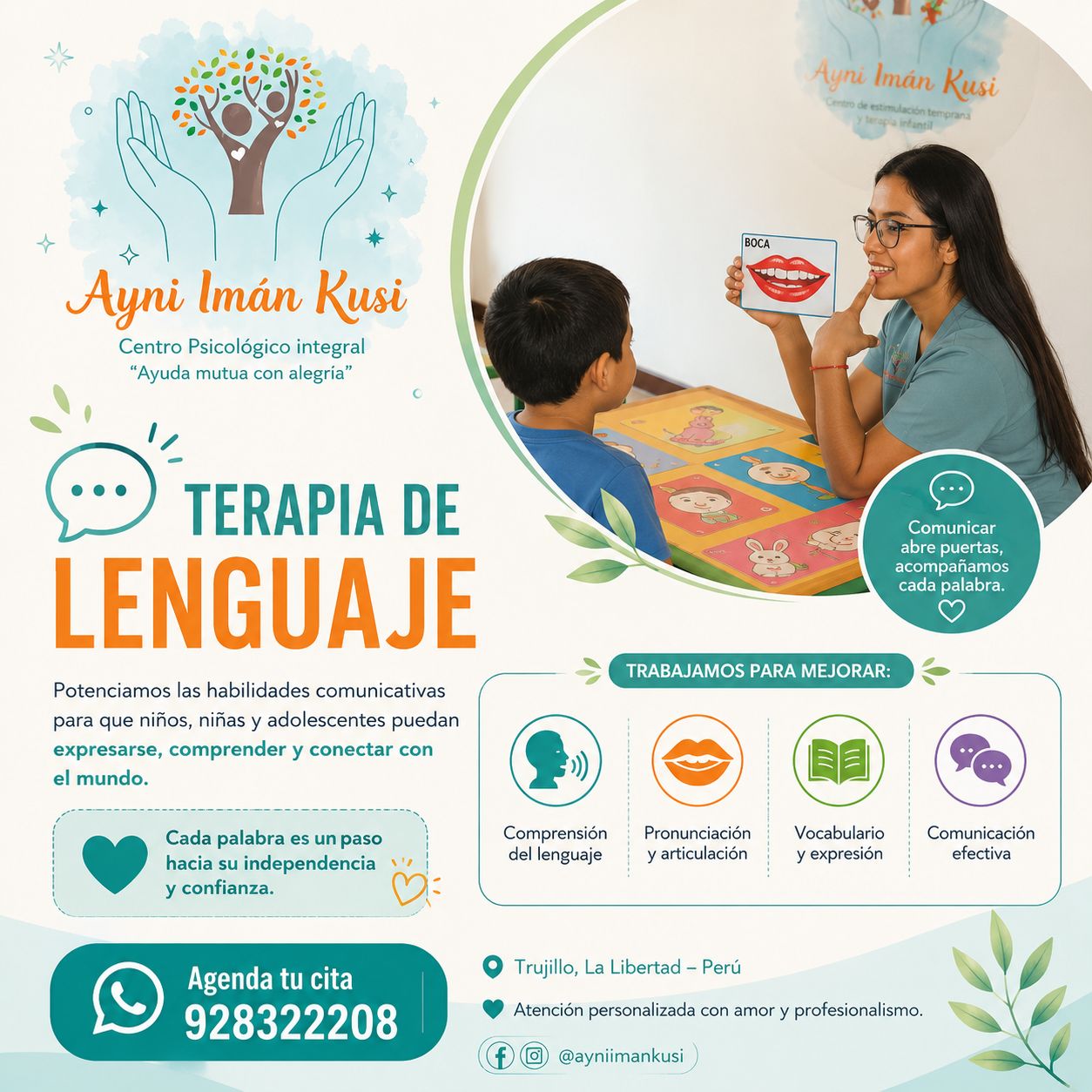 Ayni Iman Kusi Facebook ad: ¿Buscas apoyo profesional para el desarrollo de tu…