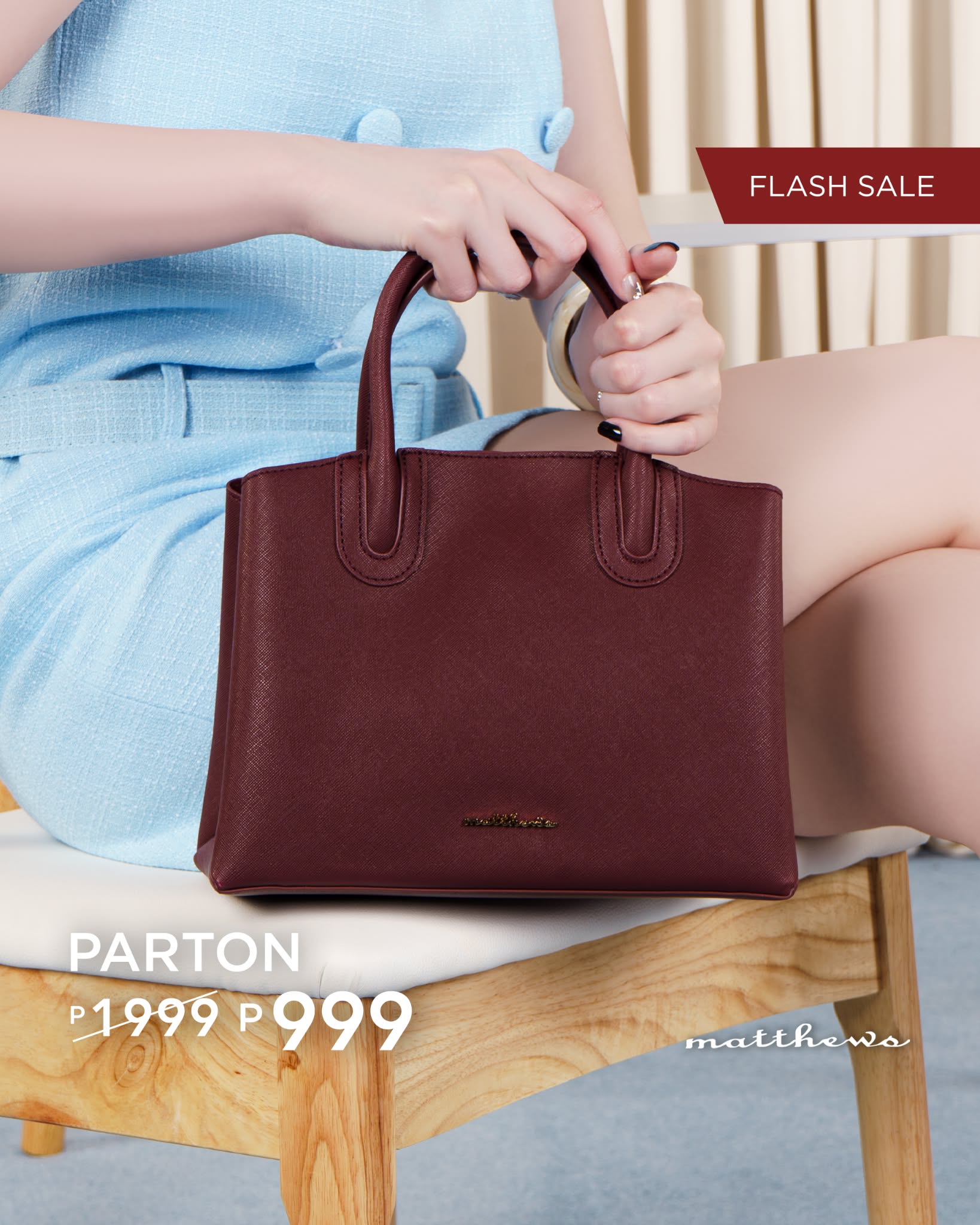 Matthews Philippines Facebook ad: Matthews | Parton Handbag