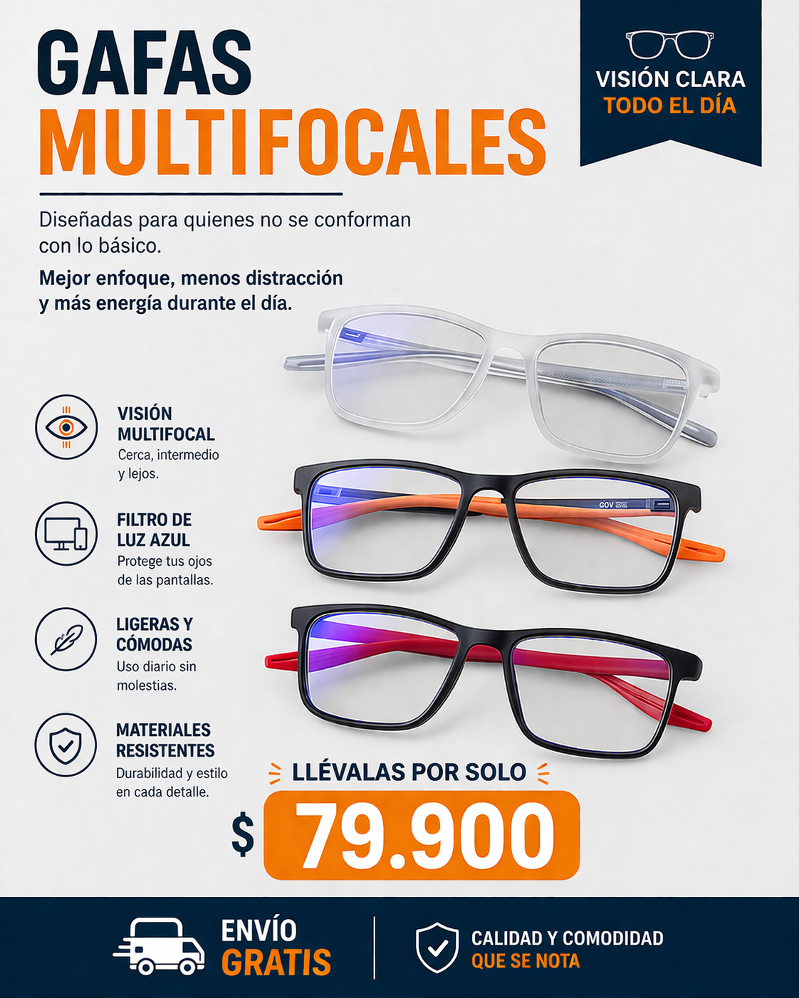 Turbosh Colombia Facebook ad: Recupera la comodidad de ver de cerca
