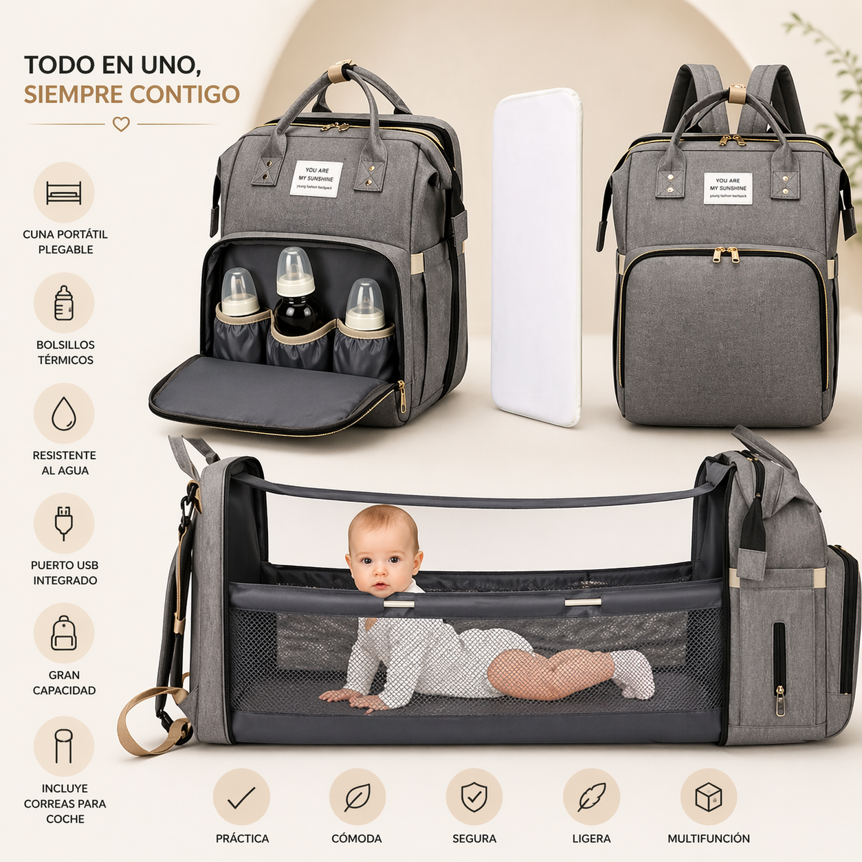 El Rincon de Marta Facebook ad: La mochila que todo papá necesita