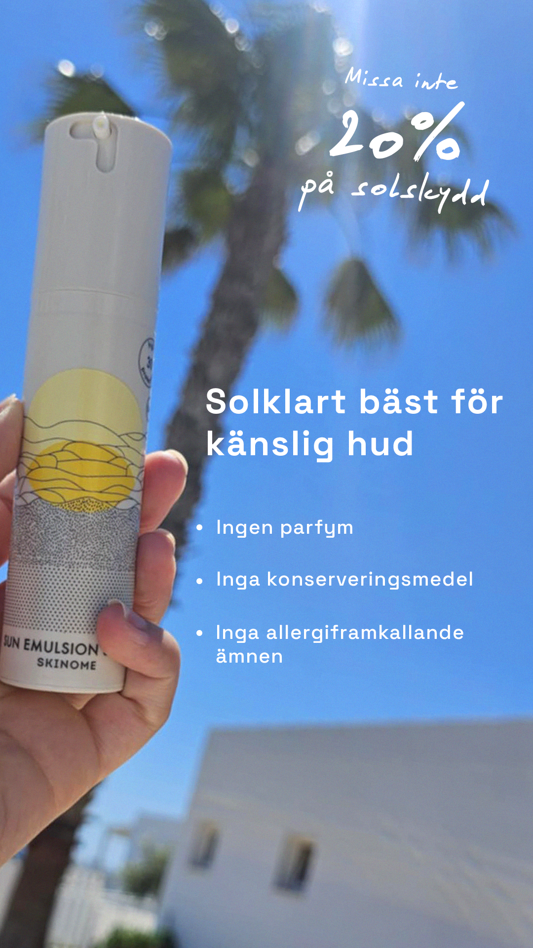 Skinome Facebook ad