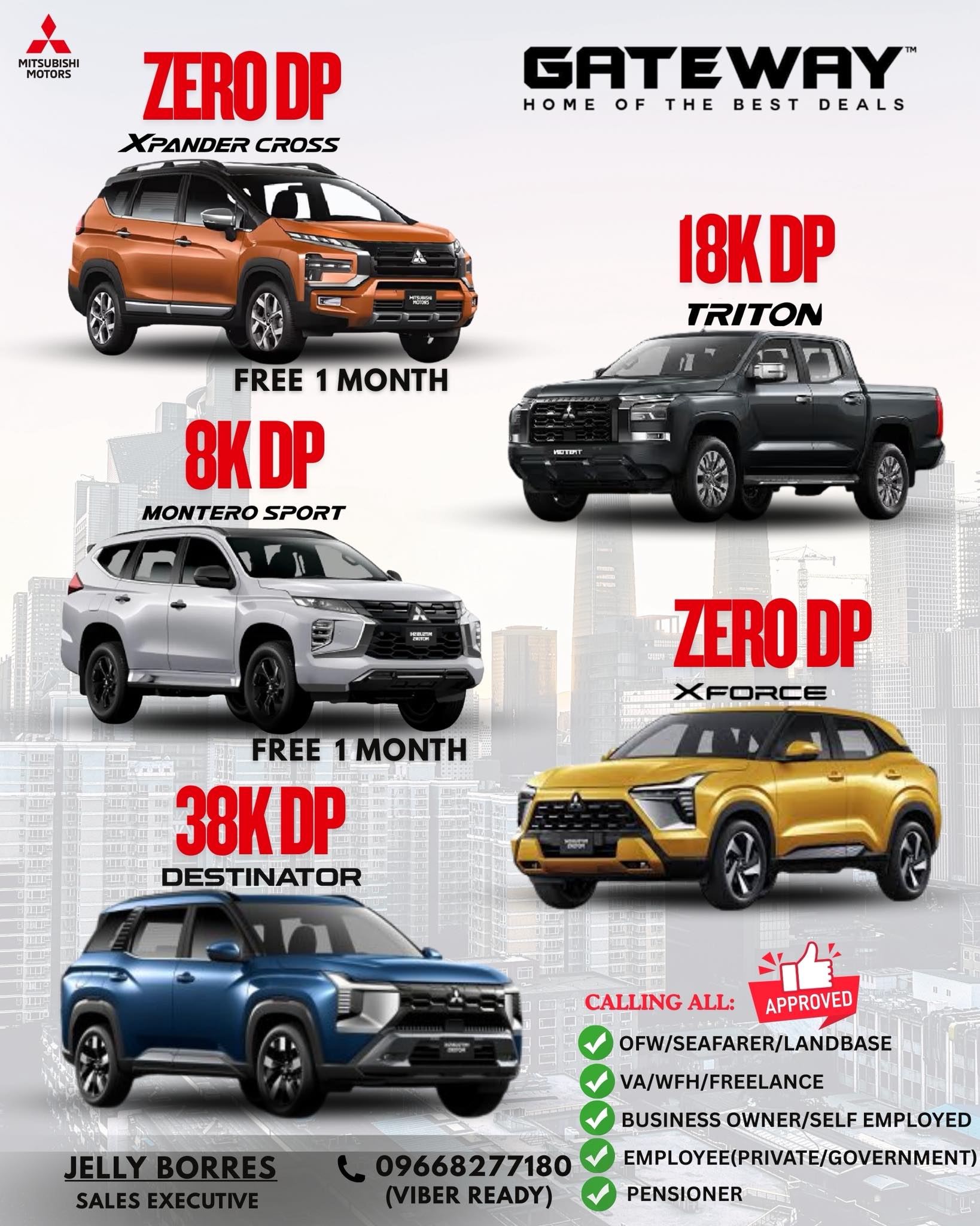 Mitsubishi Cebu Cars Mandaue Facebook ad: Day Approval 1 Valid Id FREE Online Process
