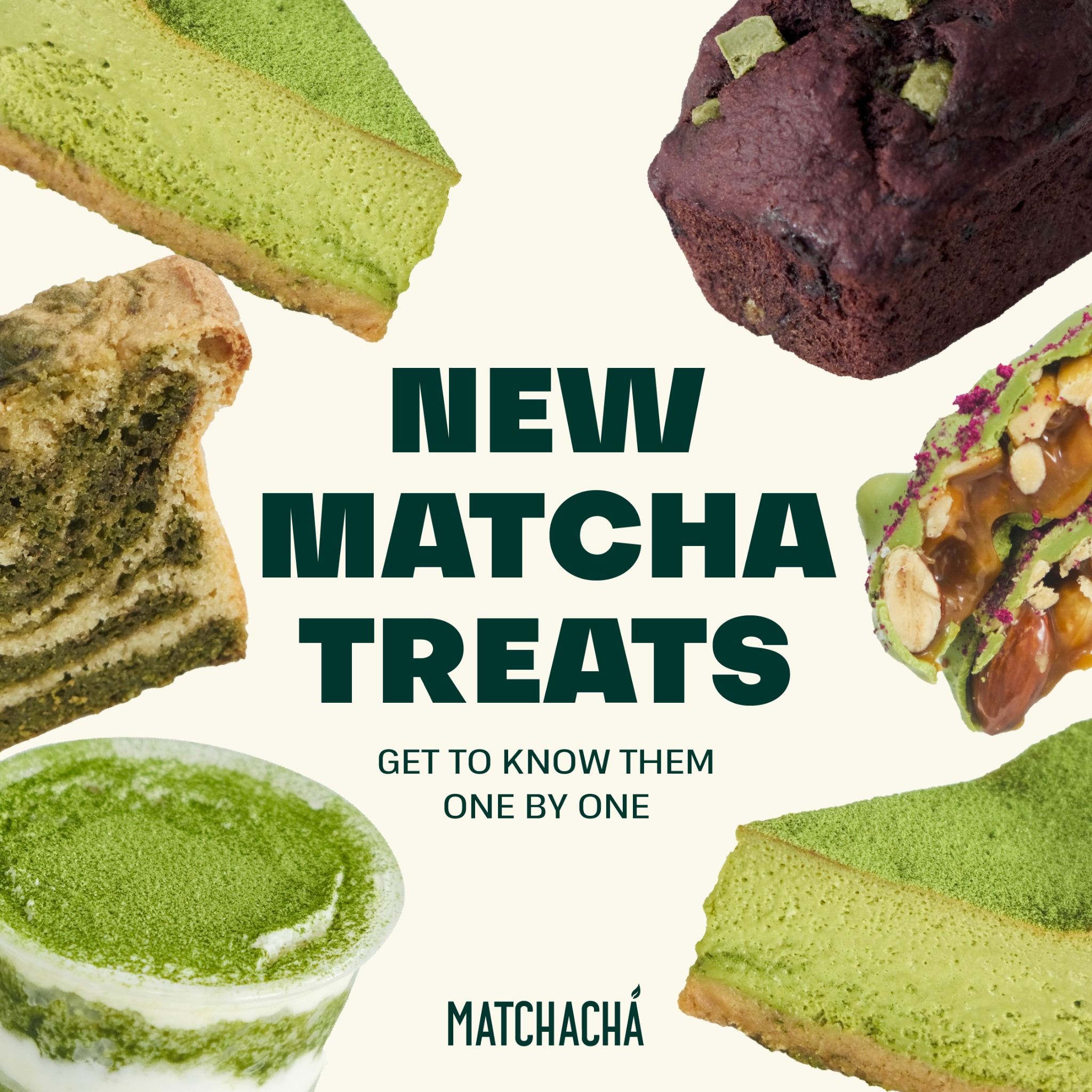 MatchaChá Facebook ad: New new new!