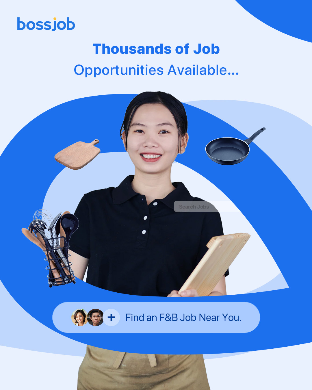 Bossjob Malaysia Facebook ad: bossjob: Chat & Job Search