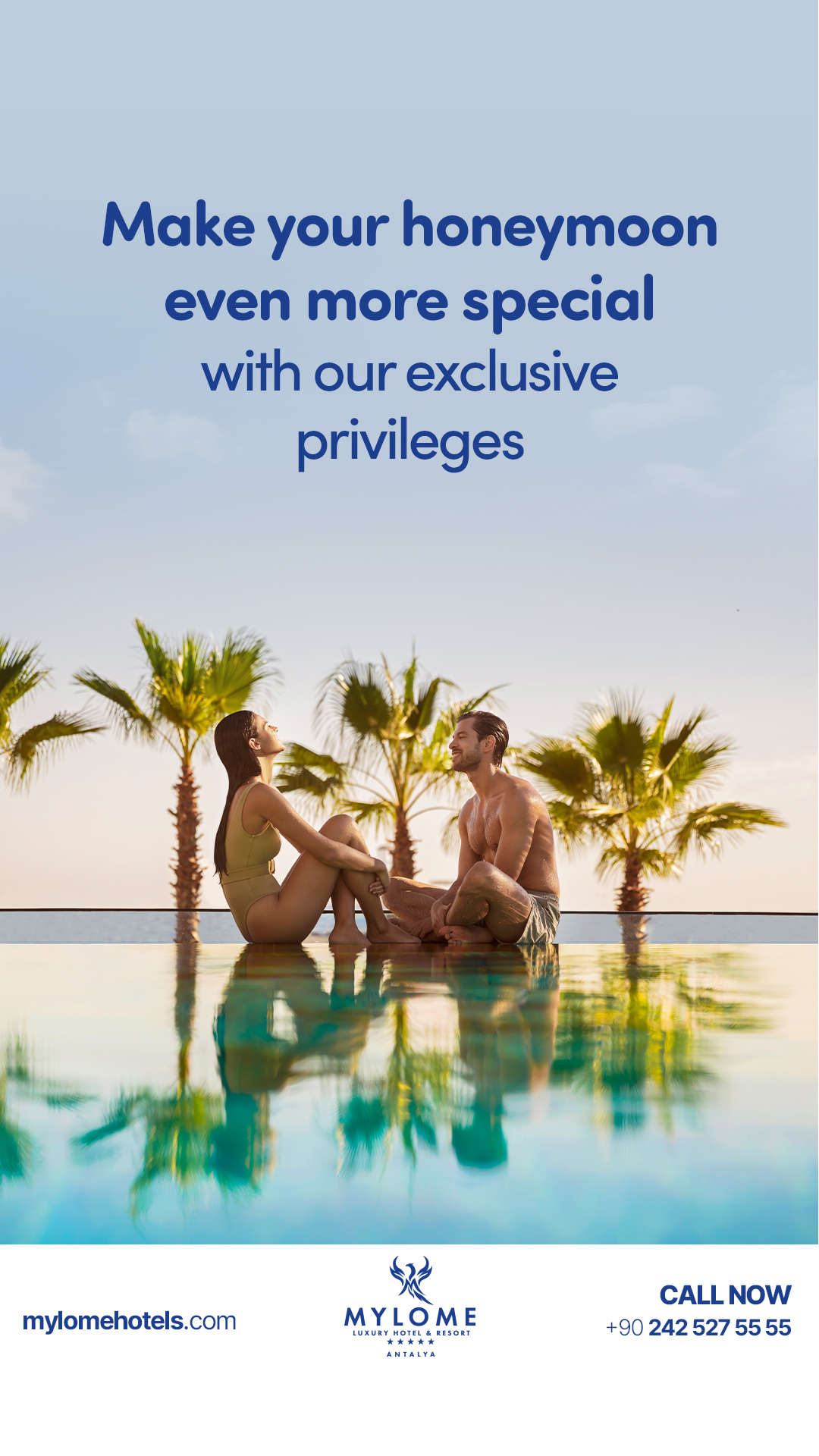 Mylome Luxury Hotel & Resort Facebook ad from Jul 3, 2026